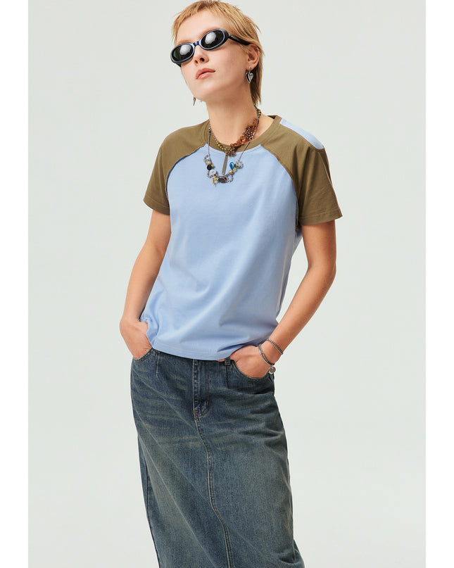 Heavy Round Neck Cultural T-shirt Advertising Shirt