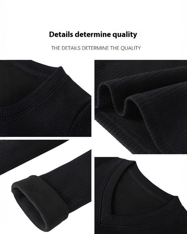 Slim Fit Dress Women's Bag Hip Black Tight Coat Inner Knitted Base Short Skirt