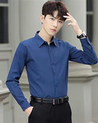Long Sleeve Shirt Dark Blue