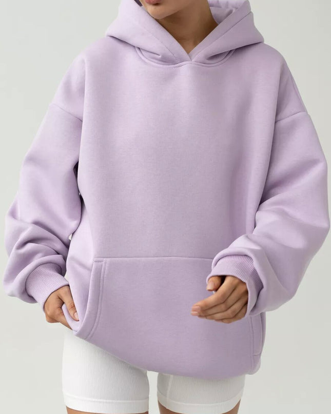 Women's Long-sleeved Hooded Sweater