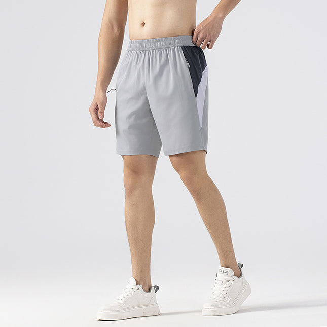 Summer Plus Size Shorts Men's Stretch Sports Shorts Outdoor Fitness