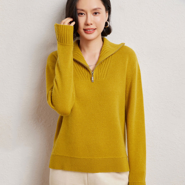 New Knitwear Solid Color Women's Sweater