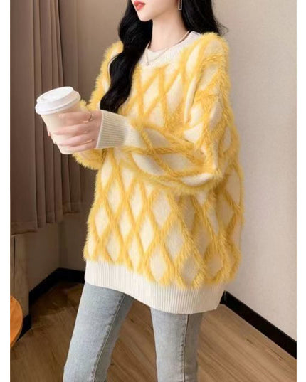 Design Sense Lazy Sweater Women's Autumn And Winter