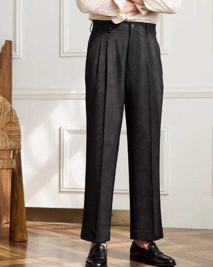 Versatile Casual Wide Leg High-waisted Trousers
