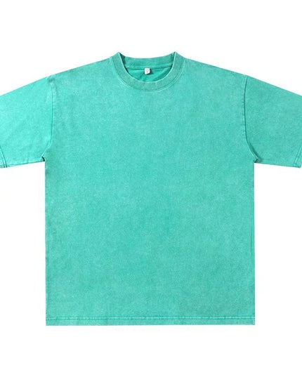 Summer New Round Neck Loose Retro Top