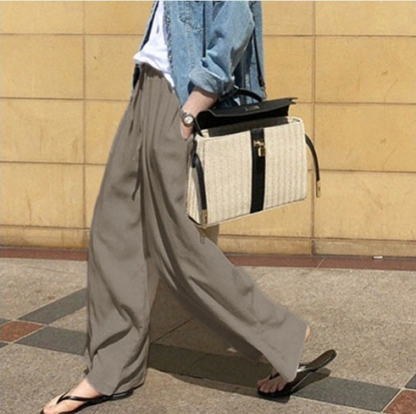 High Waist Women's Pants Loose Casual Pants