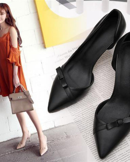 Women's Stiletto Medium Heel Pointed Toe Shoes