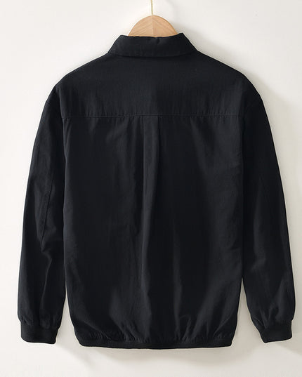 Retro Loose Casual Pocket Baseball Uniform