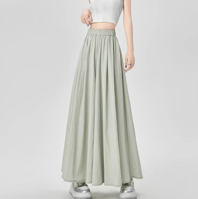 High-grade Half-length Dress High Waist Drooping Slimming Wide Leg Culottes
