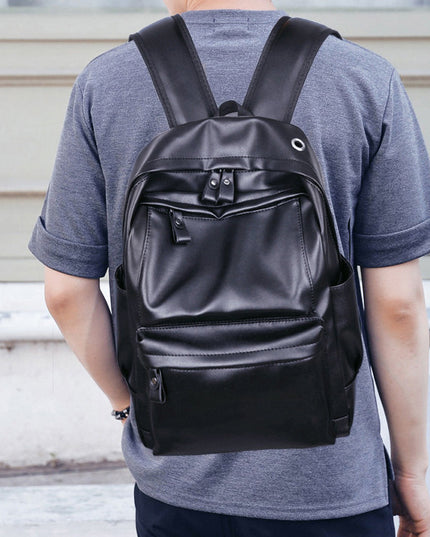 Male Korean Men's Backpack Large Capacity