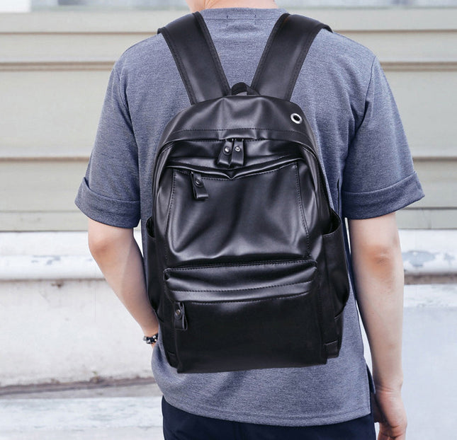 Male Korean Men's Backpack Large Capacity