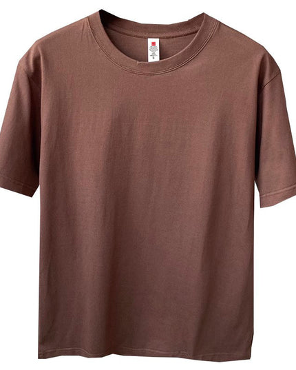 Men's Youth Half Sleeve T-shirt Loose Plus Size