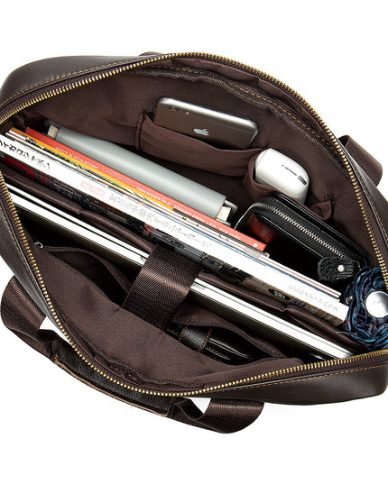 Men's Portable Briefcase Simple Diagonal Shoulder