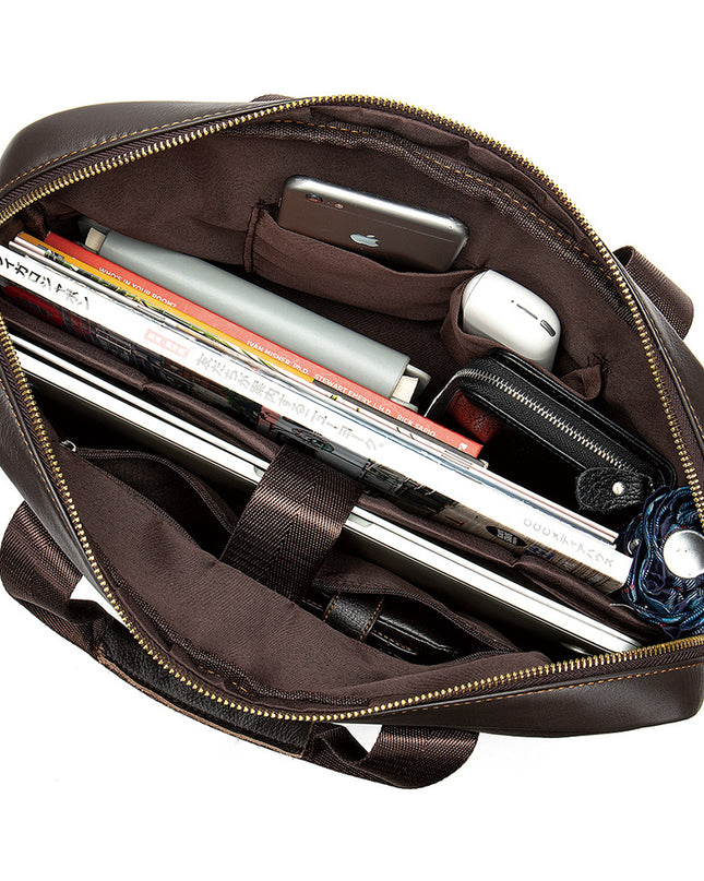 Men's Portable Briefcase Simple Diagonal Shoulder