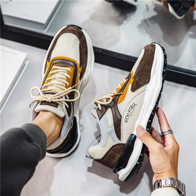 Men's Fleece Sports Casual Cotton Shoes