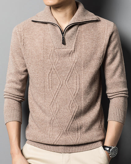 Middle-aged Thick Thermal Knitting Base Clothing