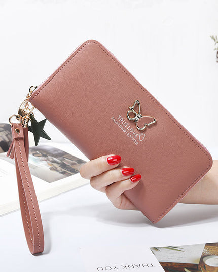 Korean Style Butterfly Hollow Metal Ladies Clutch
