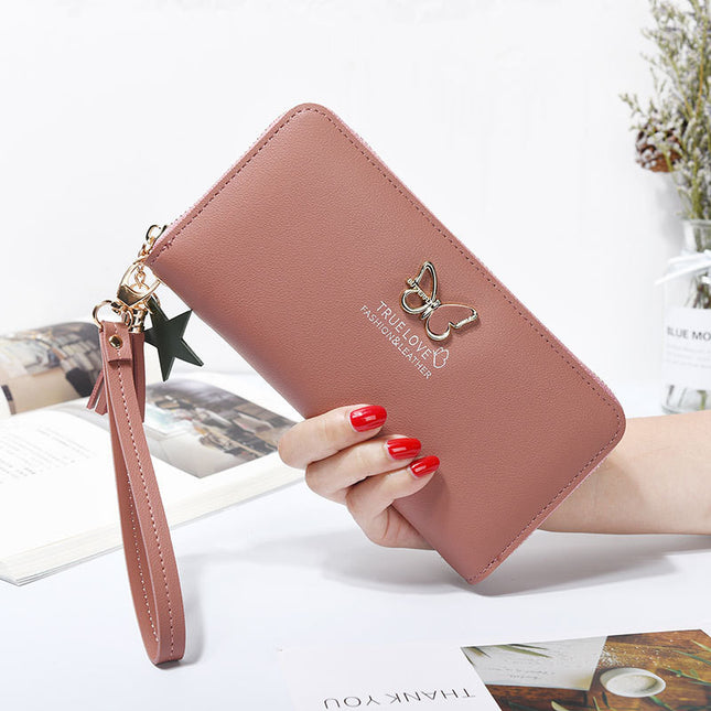 Korean Style Butterfly Hollow Metal Ladies Clutch