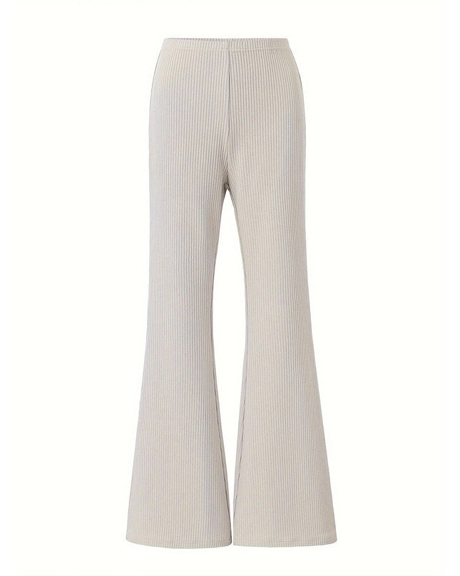 European And American Sports Casual Yoga Slightly Flared Straight Slim Fit Hip Raise Trousers