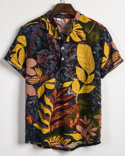 Men's Bamboo And Linen Shirt