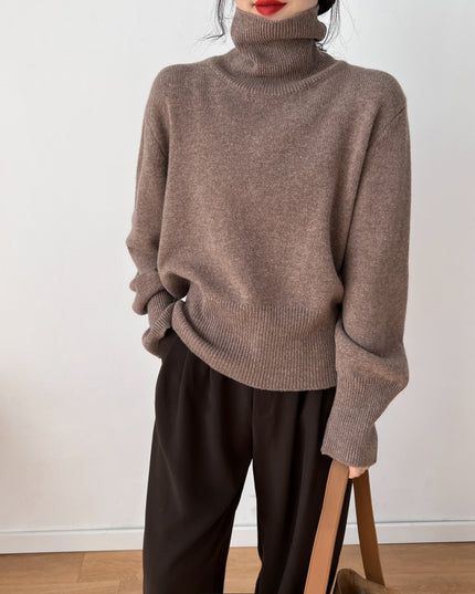 Loose Comfortable Retro Inner Wear Women's Sweater