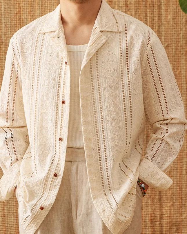 Cotton Long-sleeved Shirt Fashion Shirt