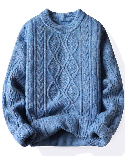 Men's Knitwear Round Neck Sweater