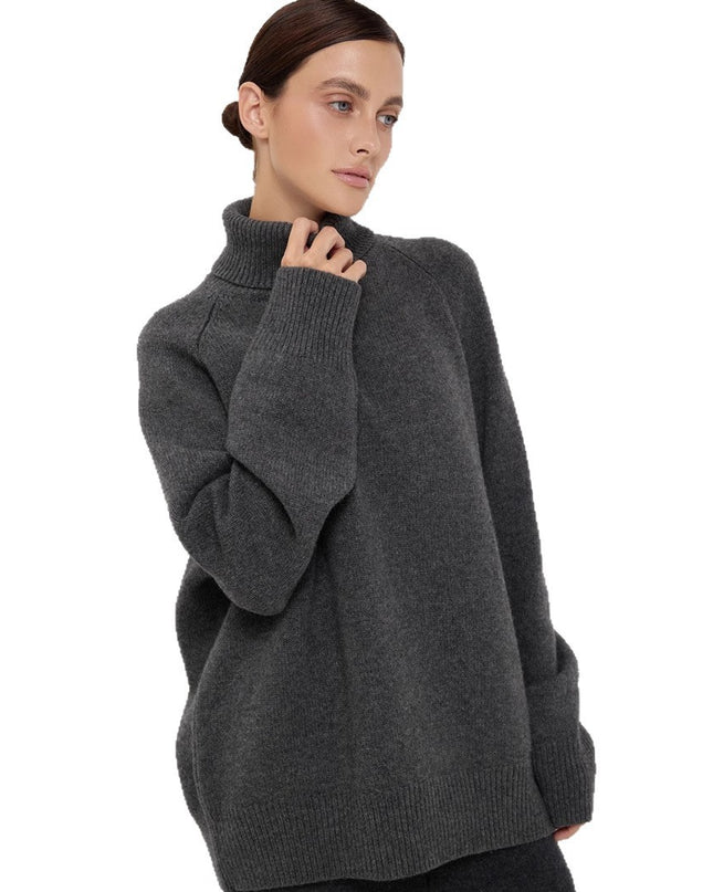 New Loose Pullover Thermal Knitting Sweater For Women
