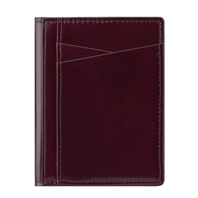 Multi-card Slot RFID Real Cowhide Bank Card Holder ID Holder