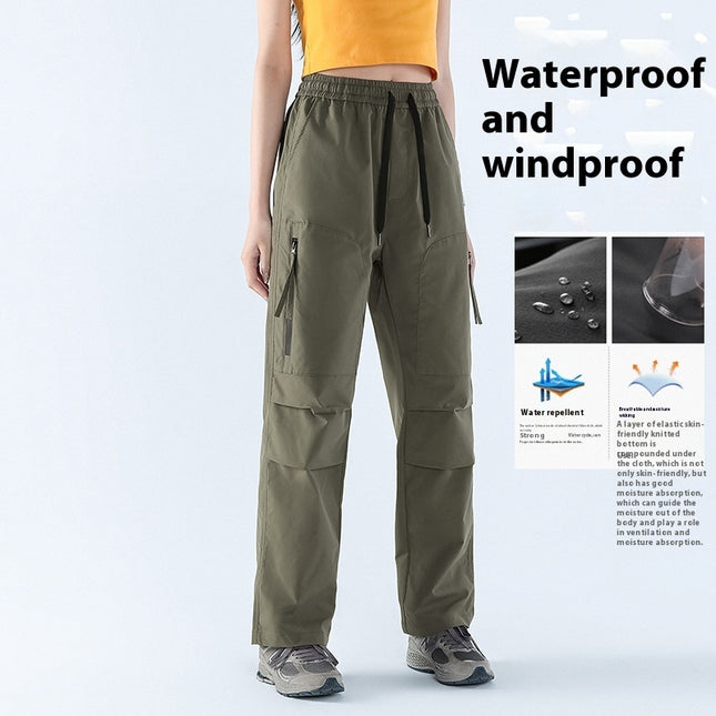 Women's Quick-drying Loose Straight Casual Sports Pants