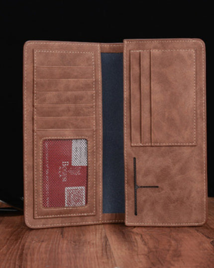 Genuine Leather Purses Coin Bag Men's Wallets