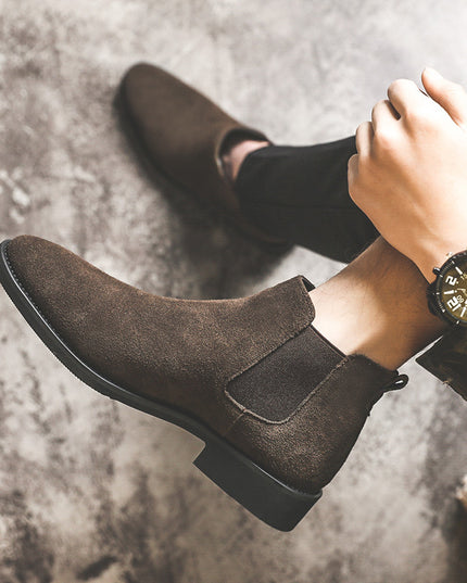 Chelsea Boots Men's High-top Martin Boots