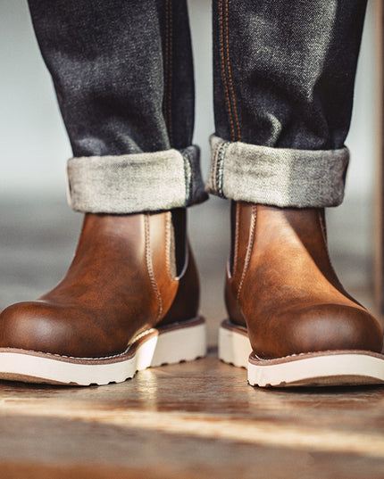 High-top Retro Workwear Dr Martens Boots