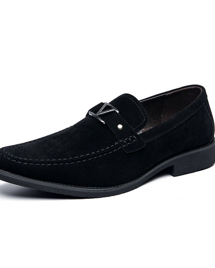 Large Men's Lefu Leather Shoes