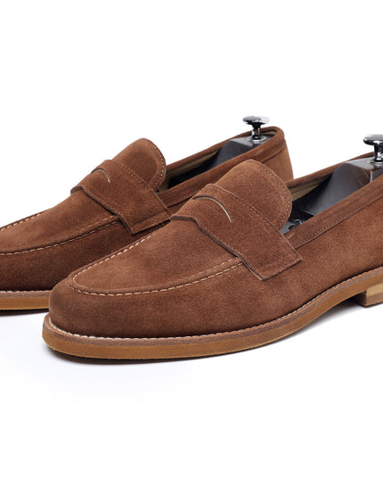 Retro Loafers Genuine Leather Handmade Leisure