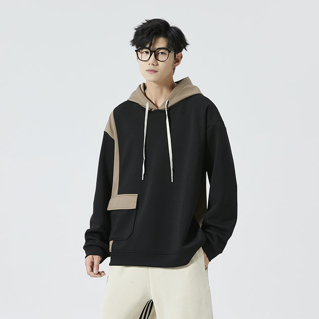 Men's Loose Sports And Leisure Fashionable All-match Hooded Top