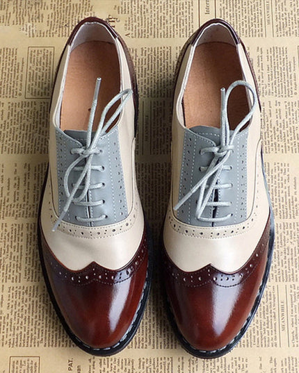 Women's spring Oxford shoes