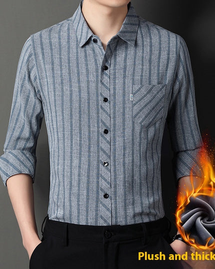 Long Sleeve Real Pocket Casual Men's Clothing