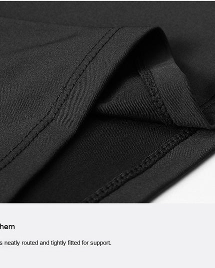 Workout Clothes Men's Long Sleeve Quick-drying High Elastic Tights