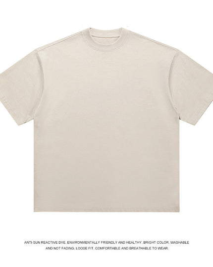 T-shirt Men's Loose Solid Color Bottoming Shirt