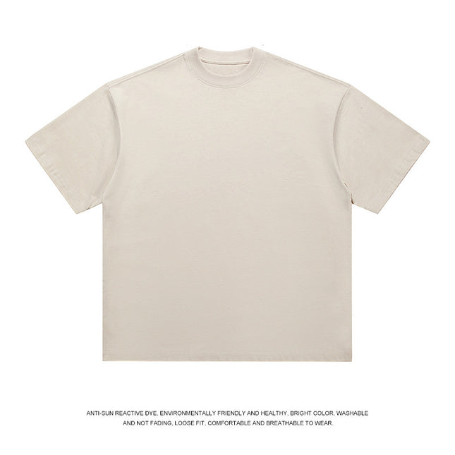 T-shirt Men's Loose Solid Color Bottoming Shirt