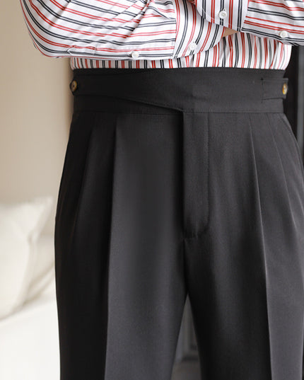 Men's Spring And Autumn Business Straight All-matching Pants