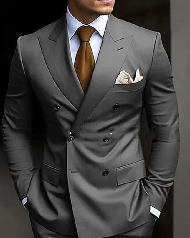 Suit Men's Two-piece Suit Business Best Man Leisure