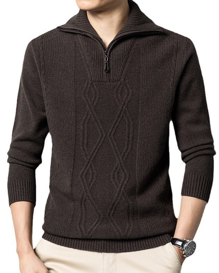 Middle-aged Thick Thermal Knitting Base Clothing