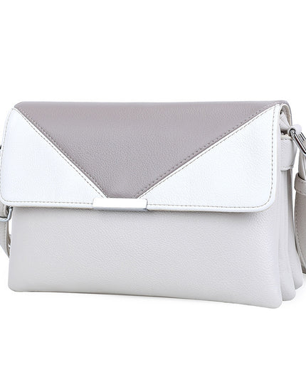 Contrast Color Small Square Box Fashion Shoulder Bag