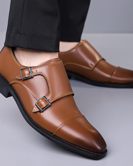 Leather Shoes Men's Business Shoes Oxford