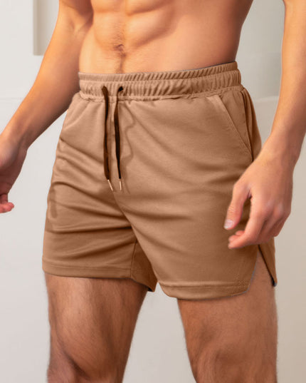 Men's Mesh Quick-drying Breathable Shorts Solid Color