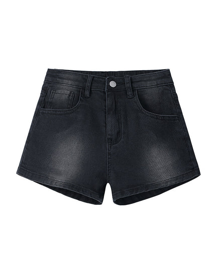 Summer Light Color Denim Shorts For Women