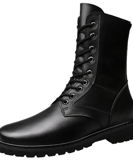 Men's Warm Slugged Bottom Work Shoes