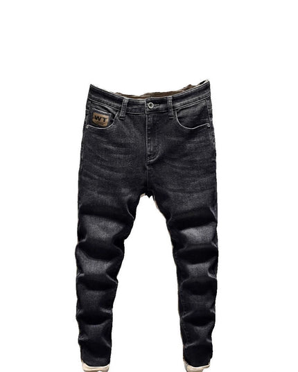 Elastic Straight Spring And Autumn Casual Trousers